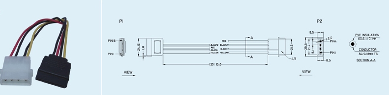 SATA 15P VS 4P Cable 线.jpg